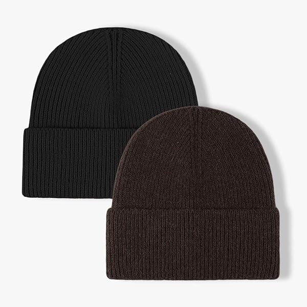 Calvin Klein Women's Muffler and Knit Hat 2 Piece Set (BLACK